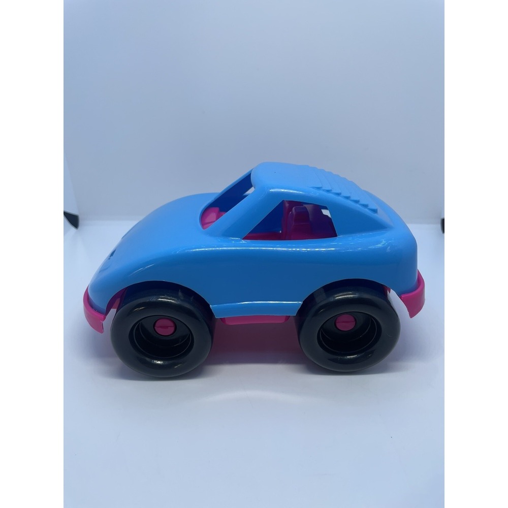 American Plastic Toys‎ Inc Blue Toy car. Made in USA. Item 410.